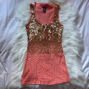 Vintage Y2K Sequin Tank